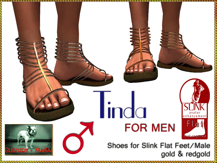 DEMO Bliensen + MaiTai - Tinda - Sandals for Slink - FOR MEN