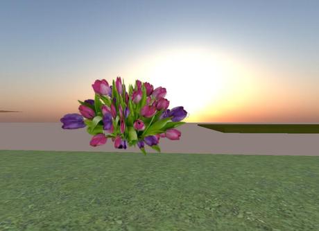 Second Life Marketplace - Spring Love Tulips Roses*ONLY 1 Prim & 16 ...