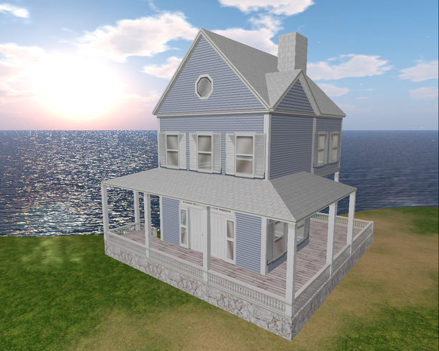 Lakeside House 512sqm (blue n white)
