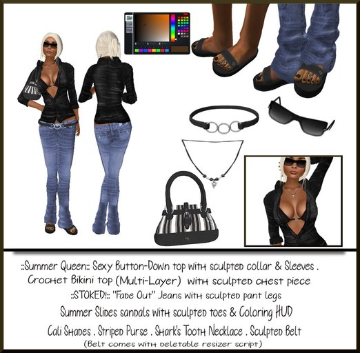 ::STOKED:: Summer Queen Complete Outfit