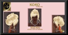 D'PELOS ZC KOKO BLONDE OND BOXED