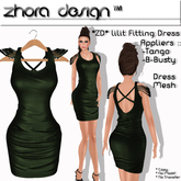 *ZD* Lilit Fitting Dress in Green
