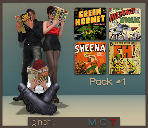 .ginchi. Vintage Comic Pack #1