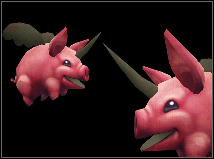 Flying Pig Pet (rez)