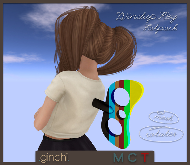 .ginchi. Mesh Windup Key - Fatpack