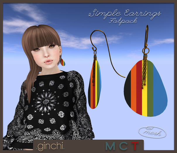 .ginchi. Simple Earrings Fatpack
