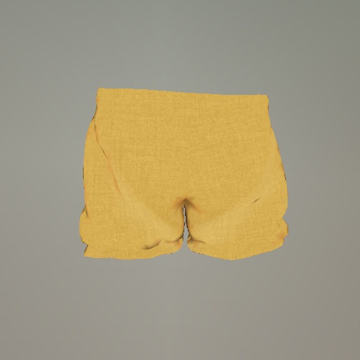Yellow Fiesta Mesh Child Shorts box