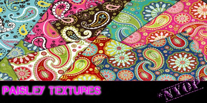 *NYOP*  Paisley Textures