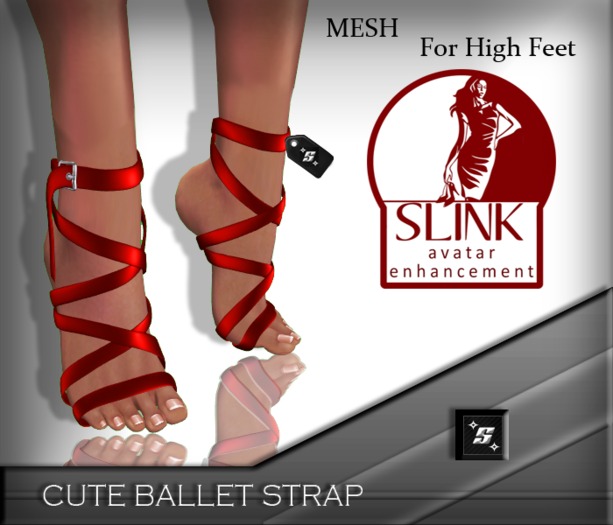 [Sx]Cute Ballet Strap [Red]