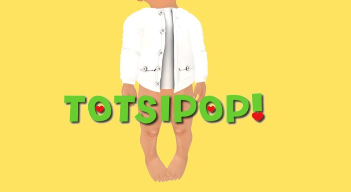 TOTSIPOP  Full Perm Cardigan TODDLER SIZED