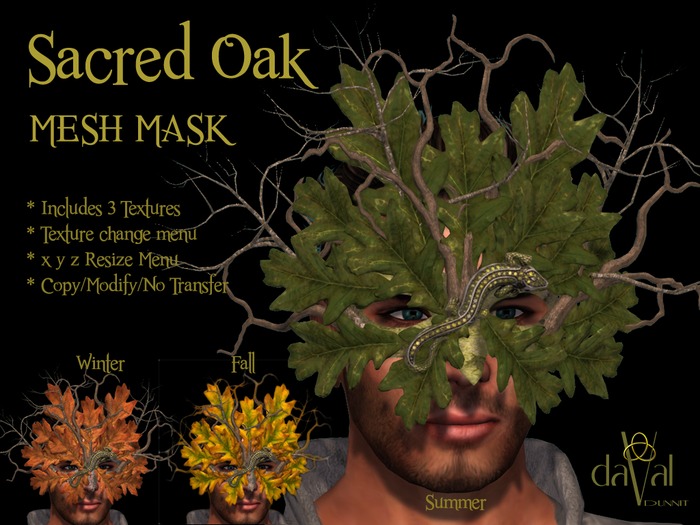 daVal Masks - Sacred Oak - DEMO (BOX)