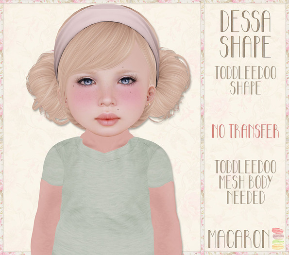 Macaron. Dessa Shape DEMO