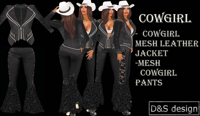 D&S design COWGIRL OUTFIT