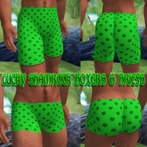 Shamrock Boxers & Briefs Boxed