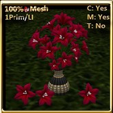 LW_Open Japanese Balloon Flowers Red (1 LI / Prim)