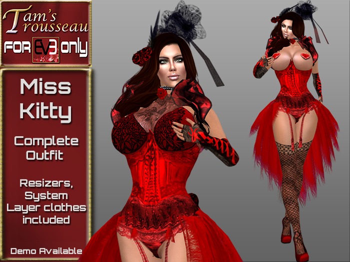 EVE - Miss Kitty Complete Outfit