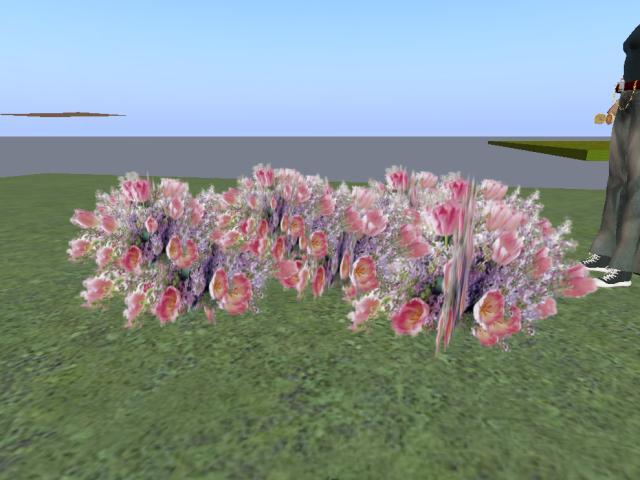 8 Plants Spring Raspberry Tulips * ONLY 1 PRIM * 128 FACES Sculptured FF12