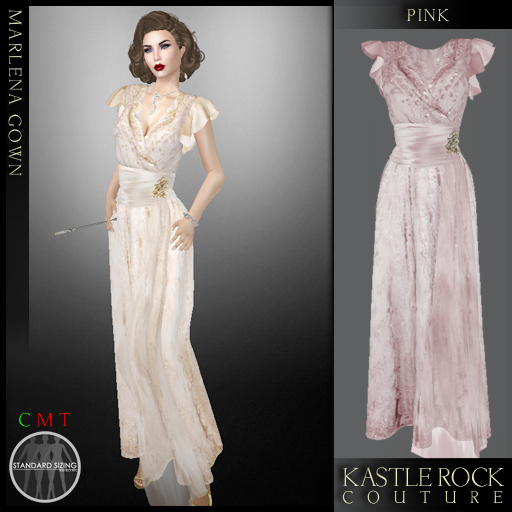 :KR: Marlena Gown - Pink