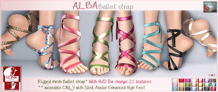 DEMO *{ SeVered GarDeN }* ALBA - Ballet strap