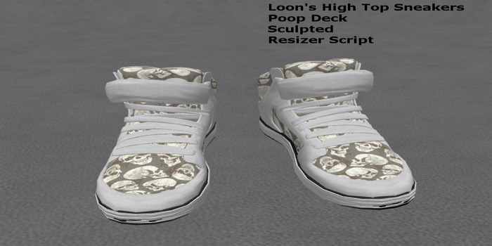Loon's High Top Sneakers(Poop deck)