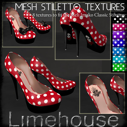 Stiletto Shoe textures - Set 2
