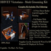 HHVET Victoriana - Mesh Grooming Kit