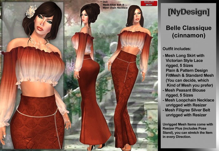 [NyDesign] Exquisite Mylady Series - Belle Classique *cinnamon*