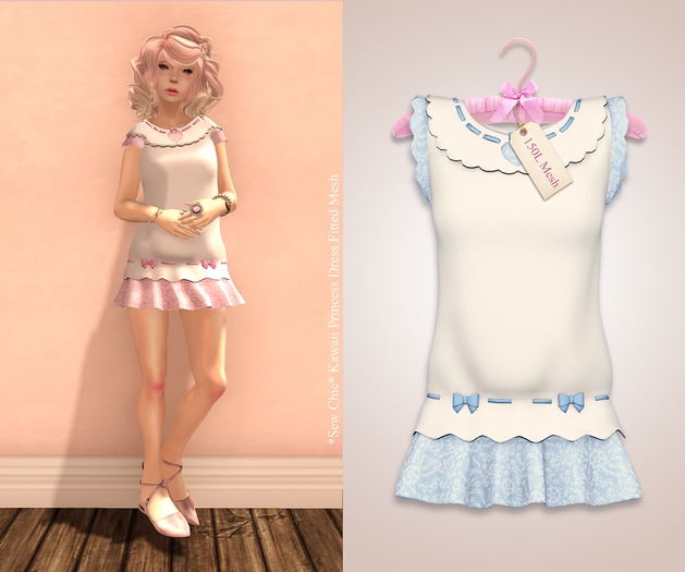 *SC* Blue Kawaii Princess Dress