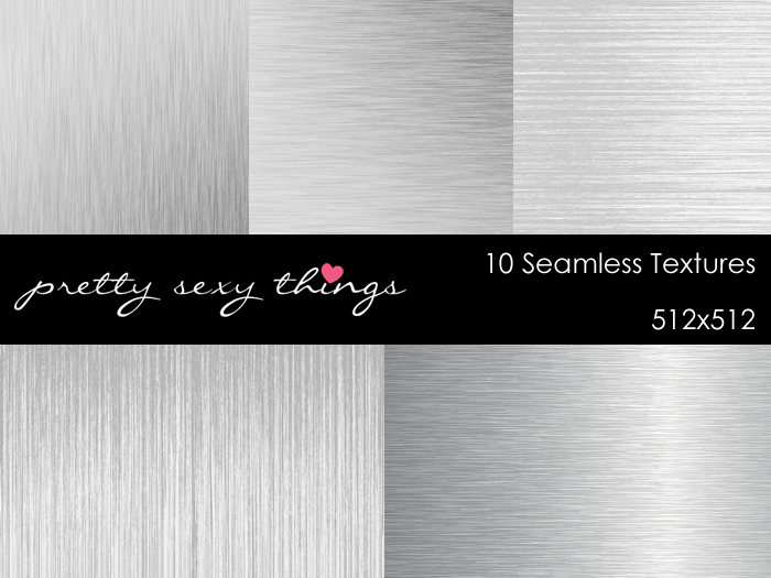 Seamless Silver Metal Textures Full Perm