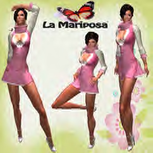 MARI WINTER PINK DRESS