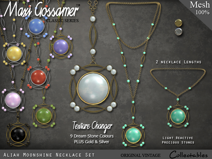 Necklace - Aliah Moonstone