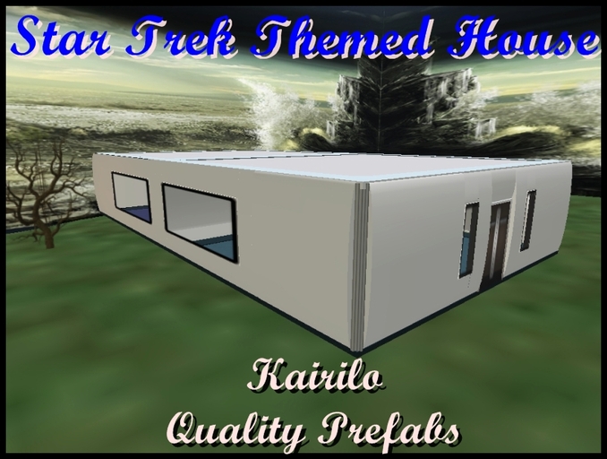 "Starfleet Themed'  House Furnished
