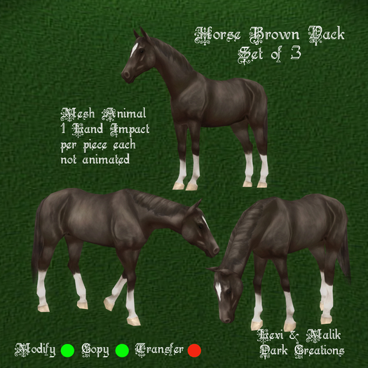 Horse Brown Pack