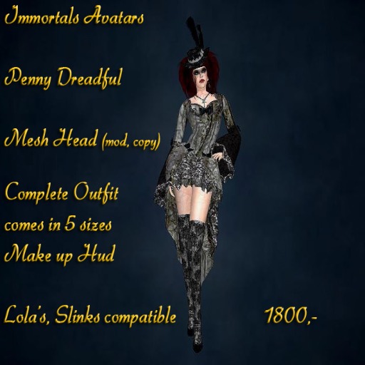 IMMORTALS PENNY DREADFUL AVATAR