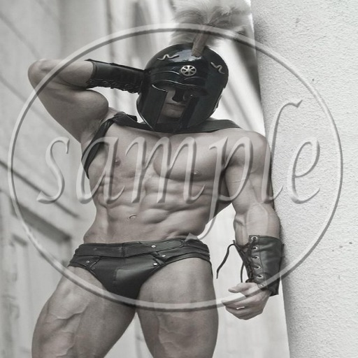 TX Sparta Man - Poster Texture