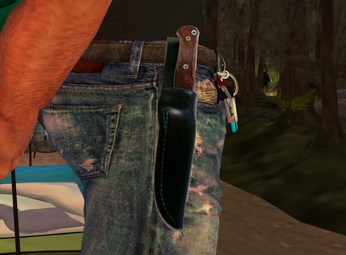MGC Hunting/Camping sheathed Knife