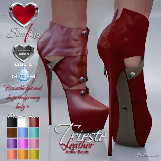 Trieste Knee Boots Lth