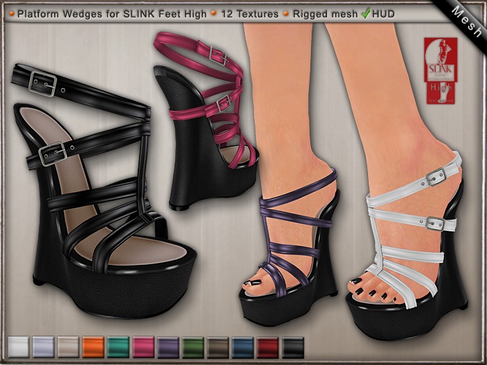 DN Mesh: Platform Wedges [DEMO]
