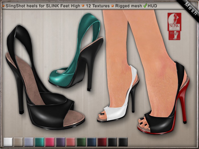 DN Mesh: SlingPeep Heels [DEMO]