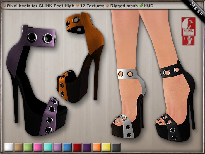 DN Mesh CowGirl Boots w HUD