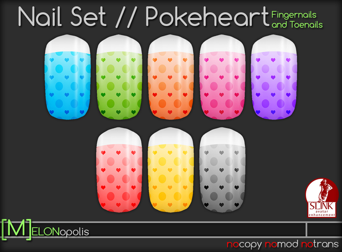 [M] Slink Nail Polish // PokeHeart