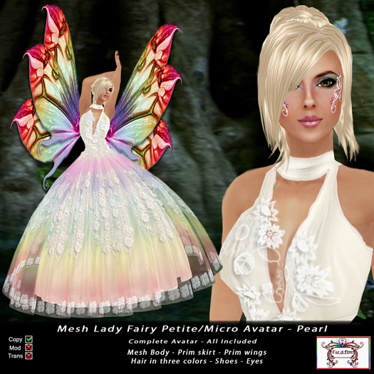 *SPECIAL OFFER* Mesh Mrs Santa Petite/Micro Avatar Red - Christmas