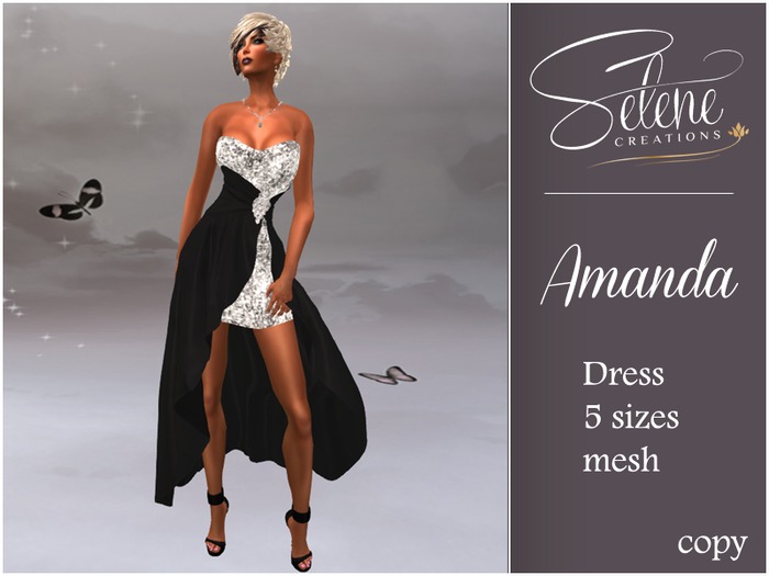[Selene Creations] Amanda black mesh
