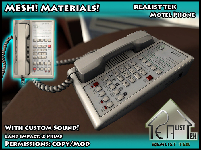 Realist Tek Motel Phone