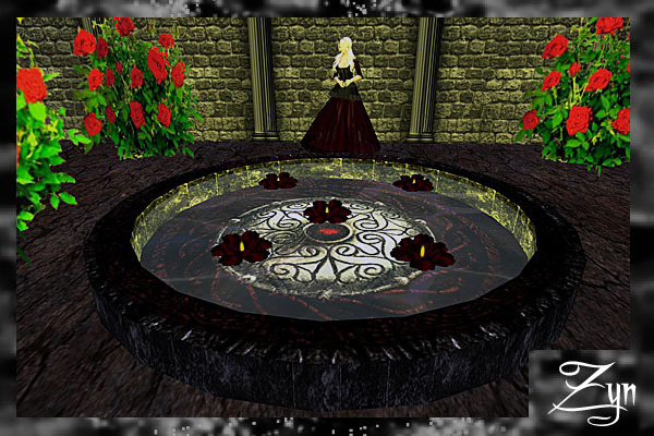 Zyn ~ Gothic Garden Pond Set