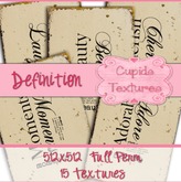 *Cupids Textures * 15 DEFINITIONS