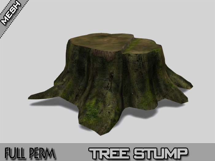 + Tree Stump + full perm