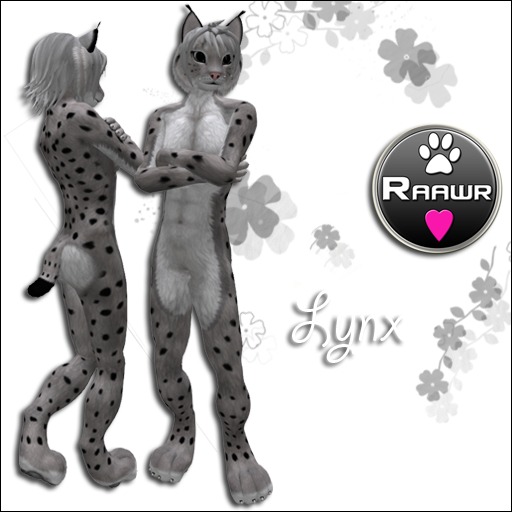 Raawr Avatars Lynx Silver