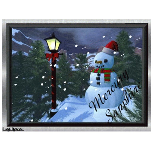 Christmas Snowing 007 Animated Picture