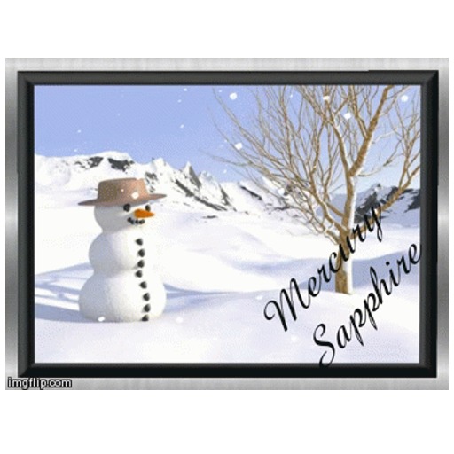 Christmas Snowing 004 Animated Picture